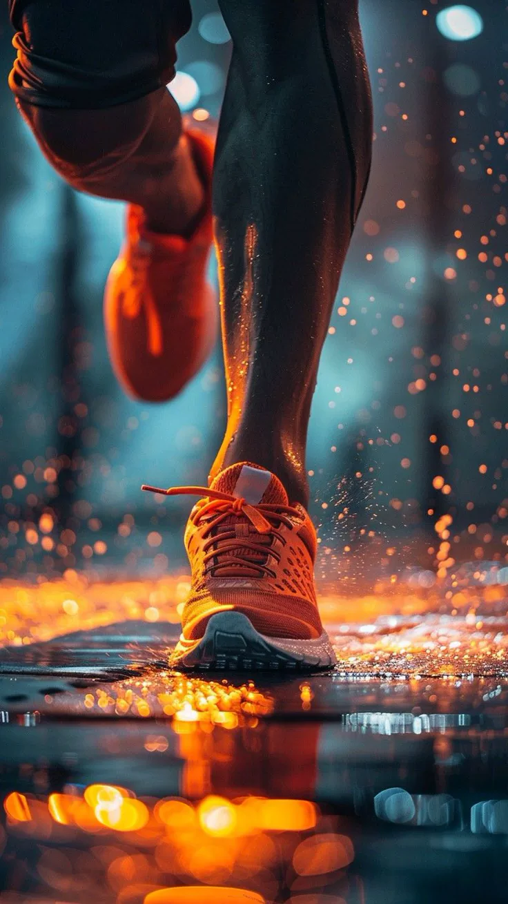 Atleta che corre — programma di allenamento personalizzato